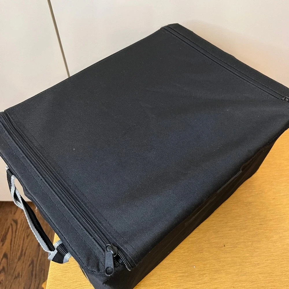 Medium Reisenthel Collapsible Fabric Storage Container Box‎ Bin Zip Top